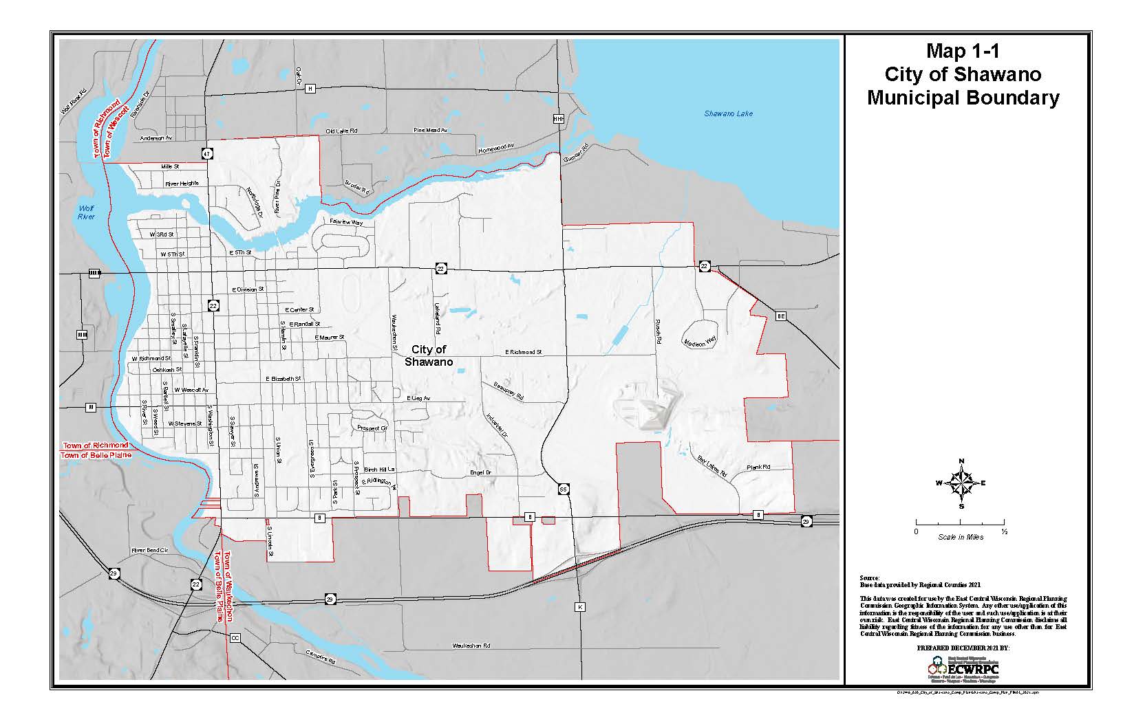 City of Shawano - Municipal Boundary