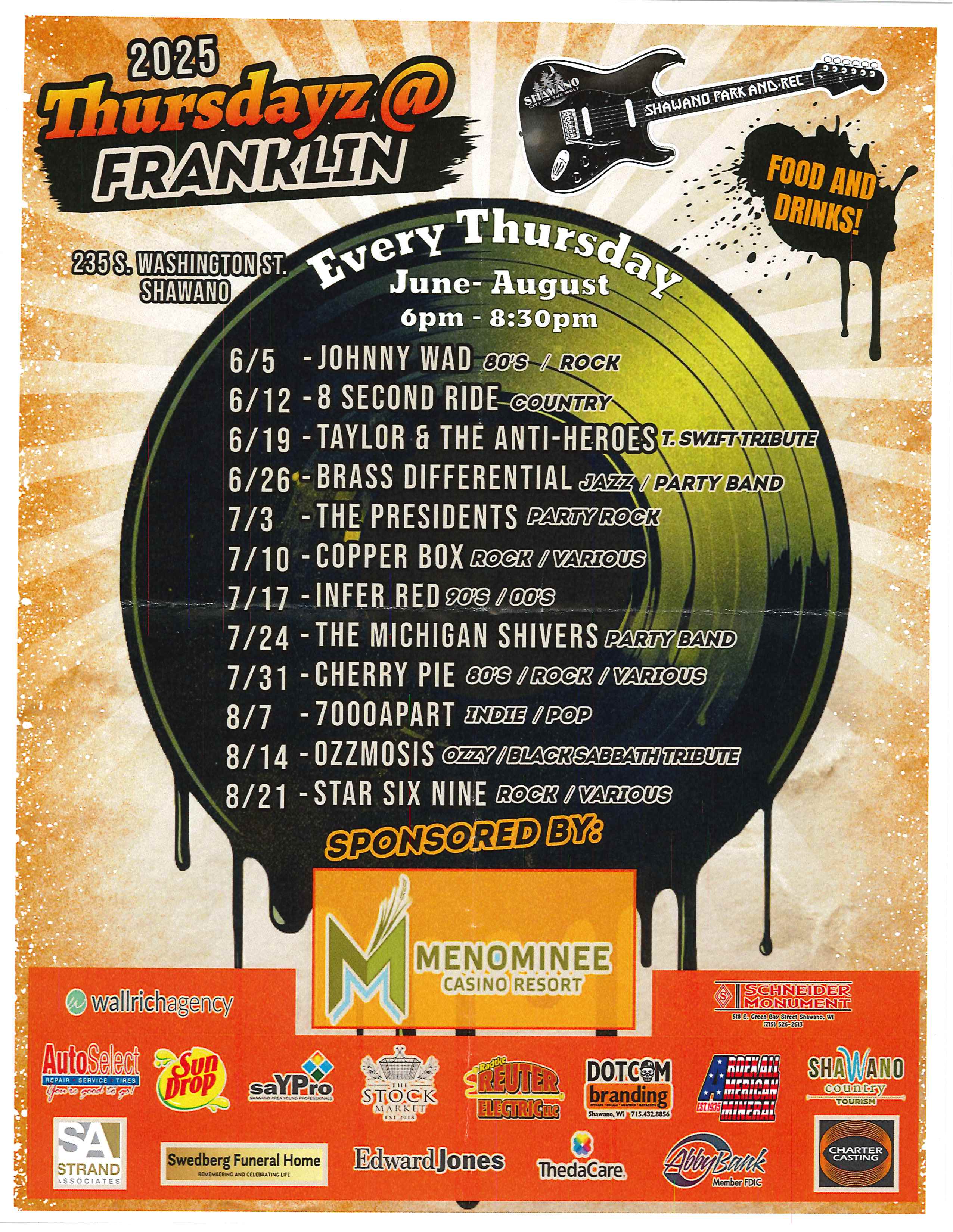 Thursdays at Franklin 2025