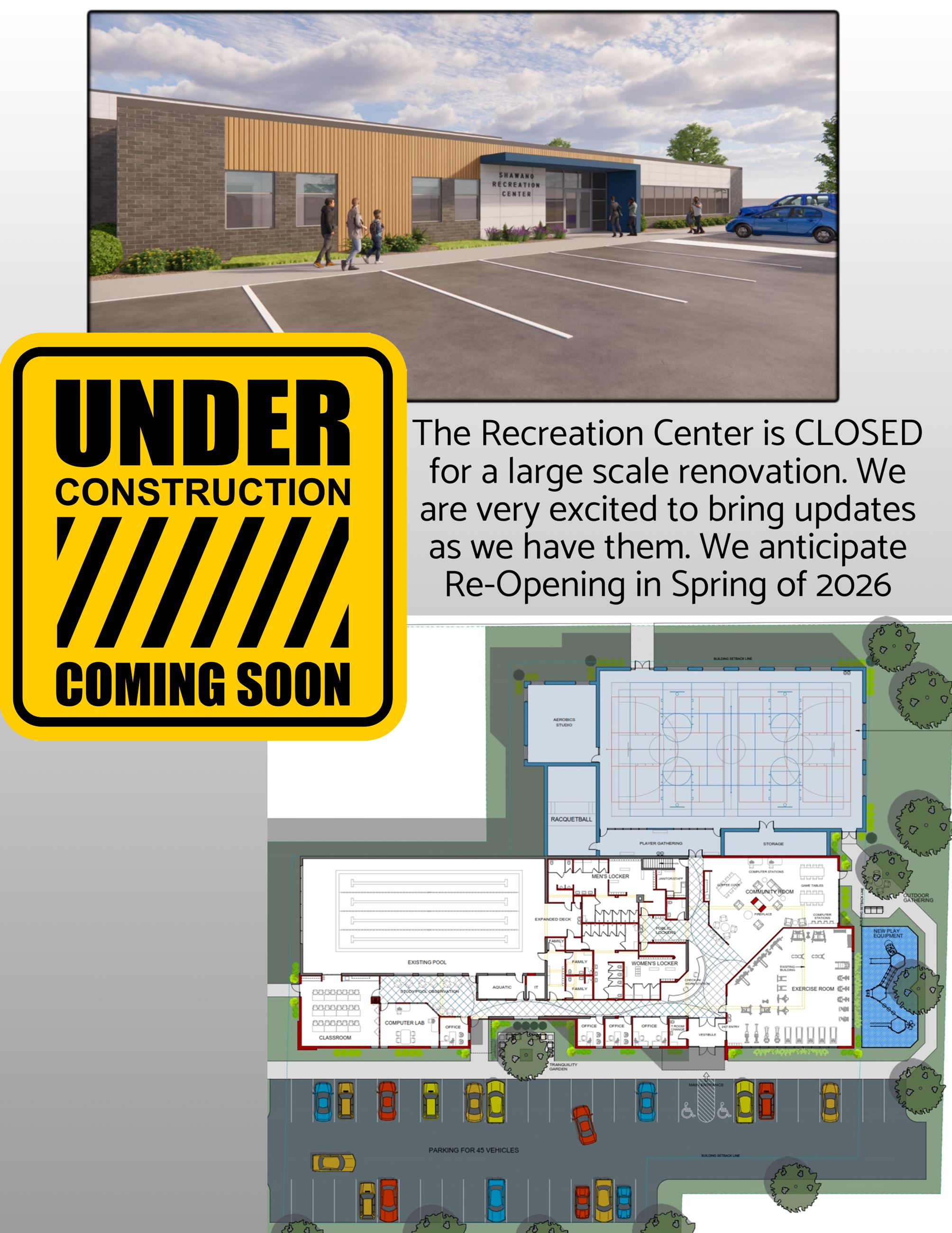 Rec Center Under Construction