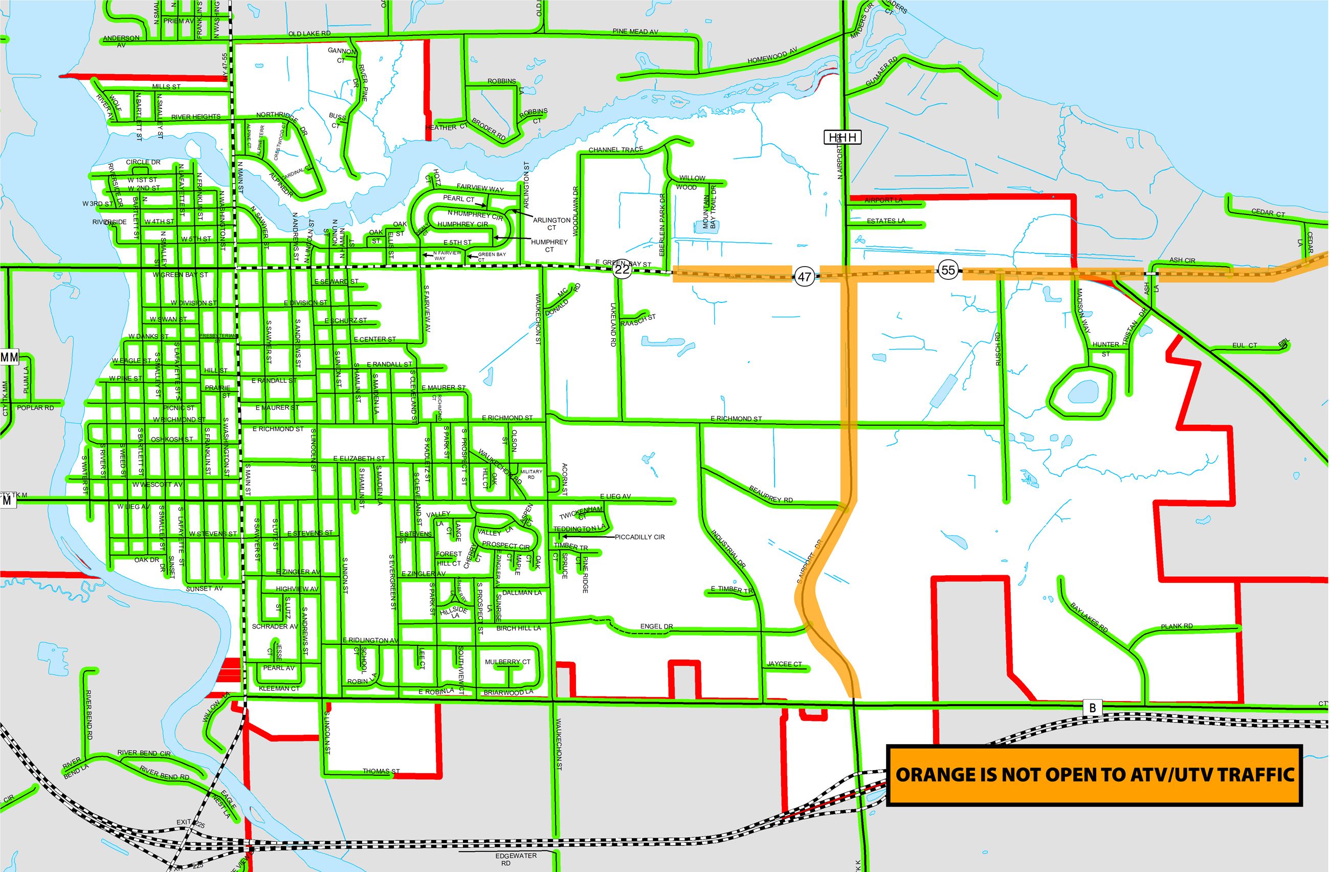 ATV UTV Trail Map - 2025