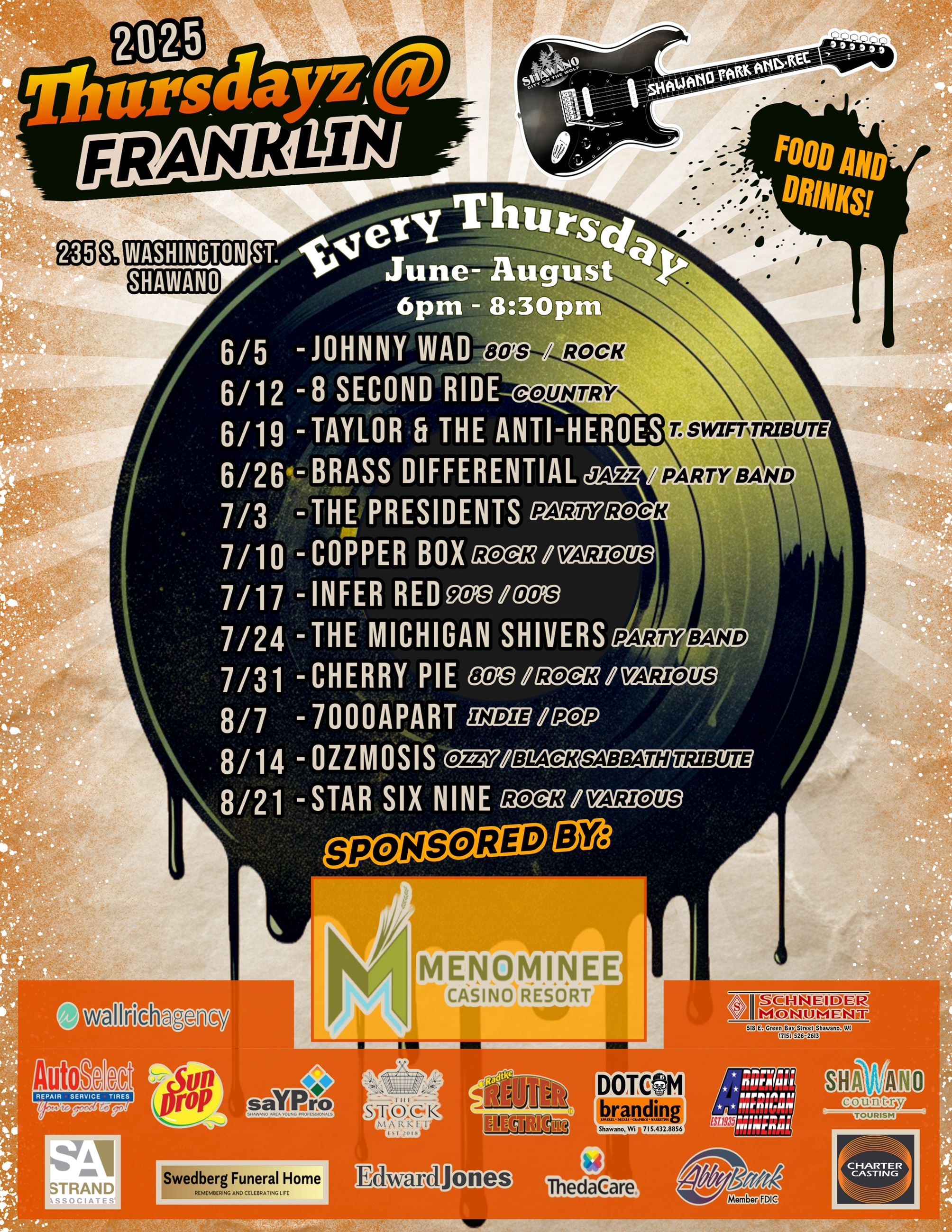 Thursdayz 2025 Poster